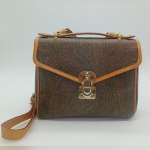 Etro Leather Messenger Handbag​​